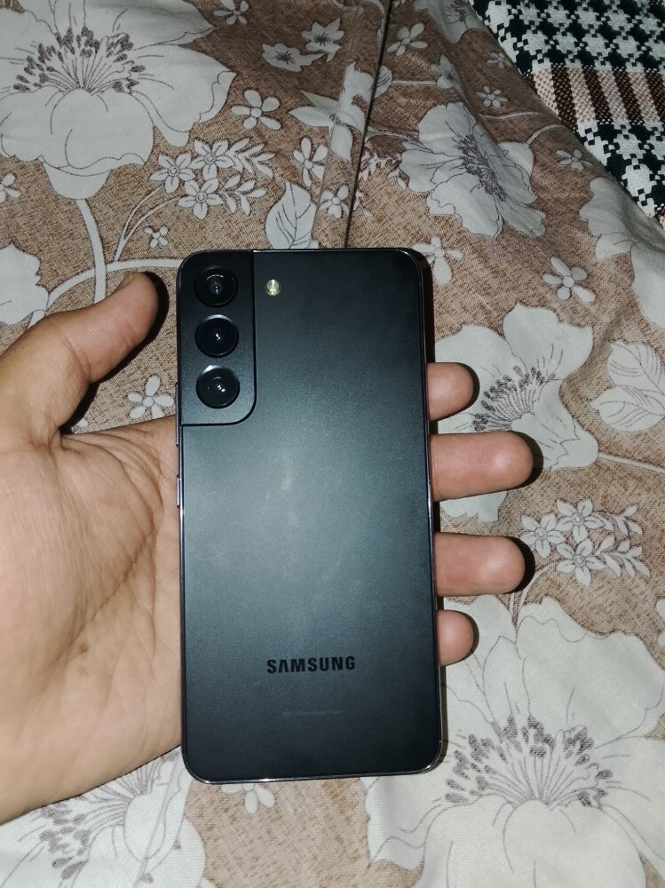 samsung s22 black with box - 4