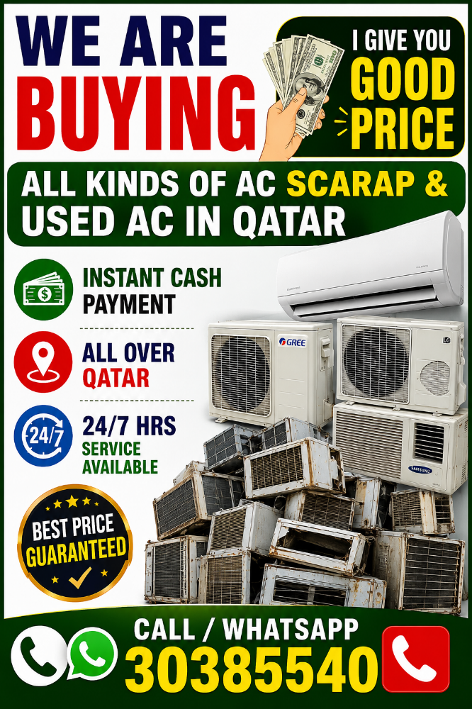 We are buying all type of ac - 3