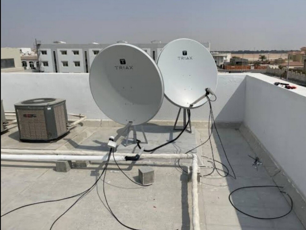 satellite dish material TV stand - 8