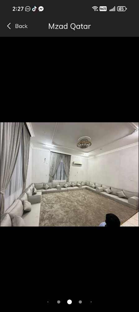 Custom Majlis Sofa curtain make - 5