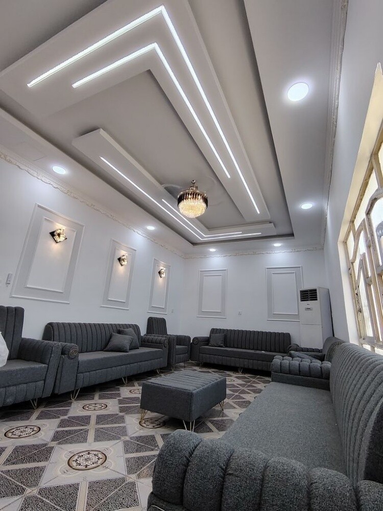 Custom Majlis Sofa curtain make - 1