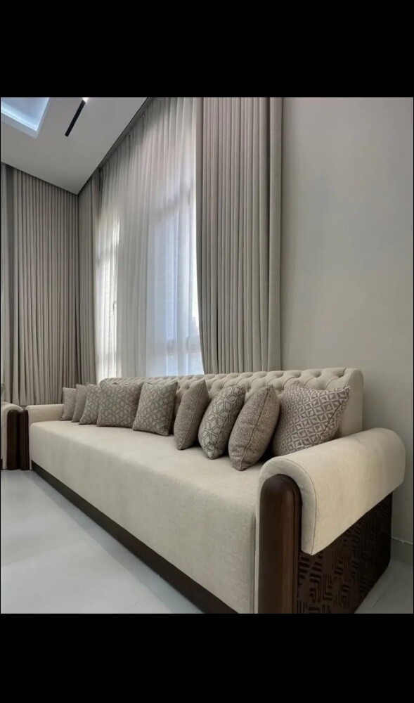 Custom Majlis Sofa curtain make - 15