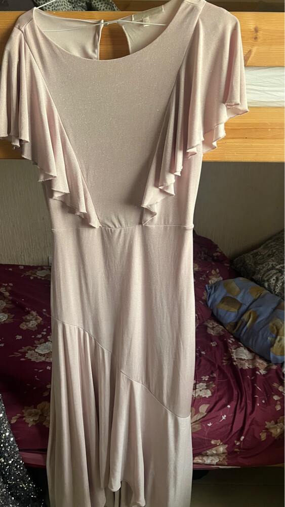 pale pink dress - 1