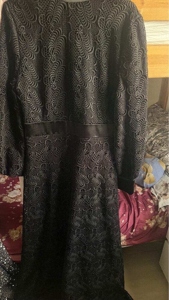 black elegant dress - 2