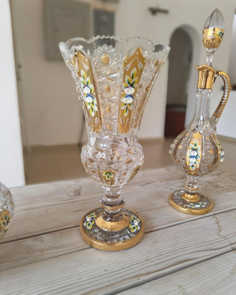 Bohemian Crystal Set - 15