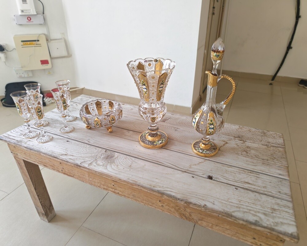 Bohemian Crystal Set - 10