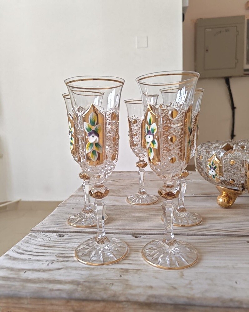 Bohemian Crystal Set - 17