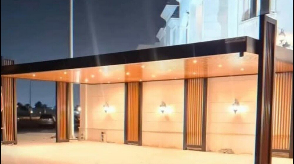 مظلات حداد لمواقف السيارات - 3