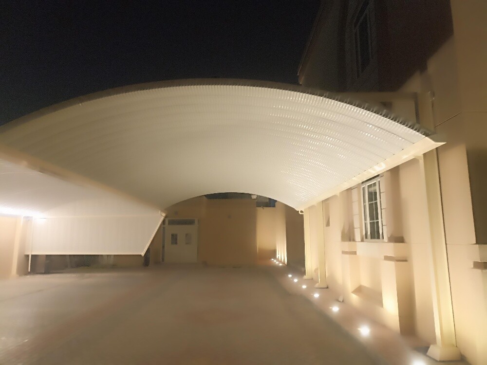 مظلات حداد لمواقف السيارات - 5