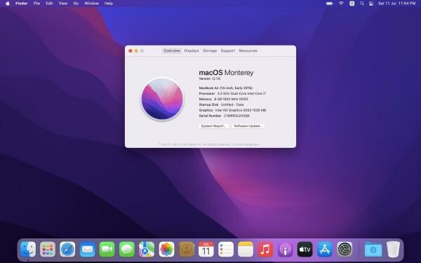 MacBook Air 2015 core i7 - 6