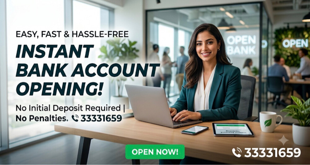 OPEN CORPORATE BANK ACCOUNT WITHOUT - 1