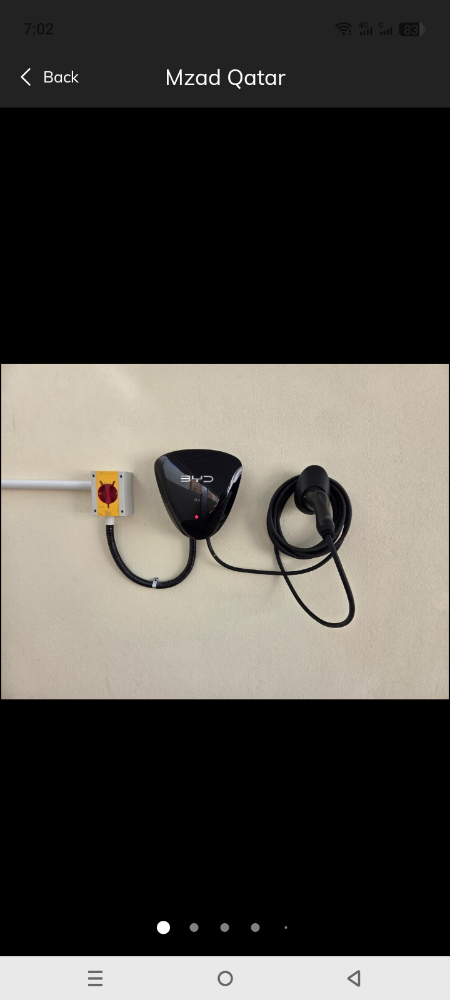 byd rox Tesla charge installation - 3