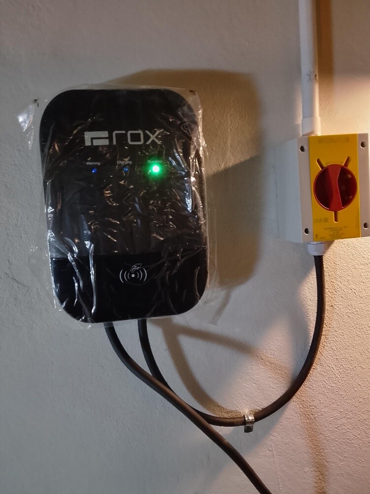byd rox Tesla charge installation - 9