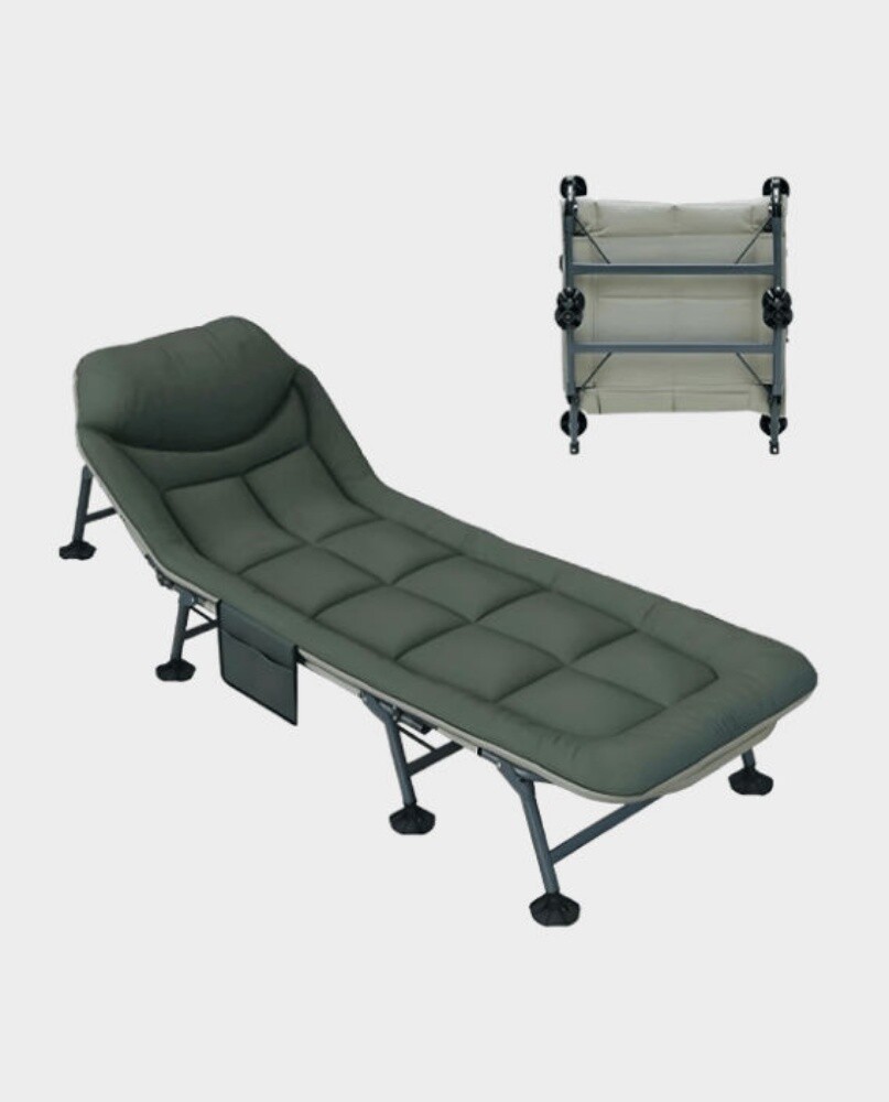 Hexar Premium Camping Bed - Dark Gr - 1