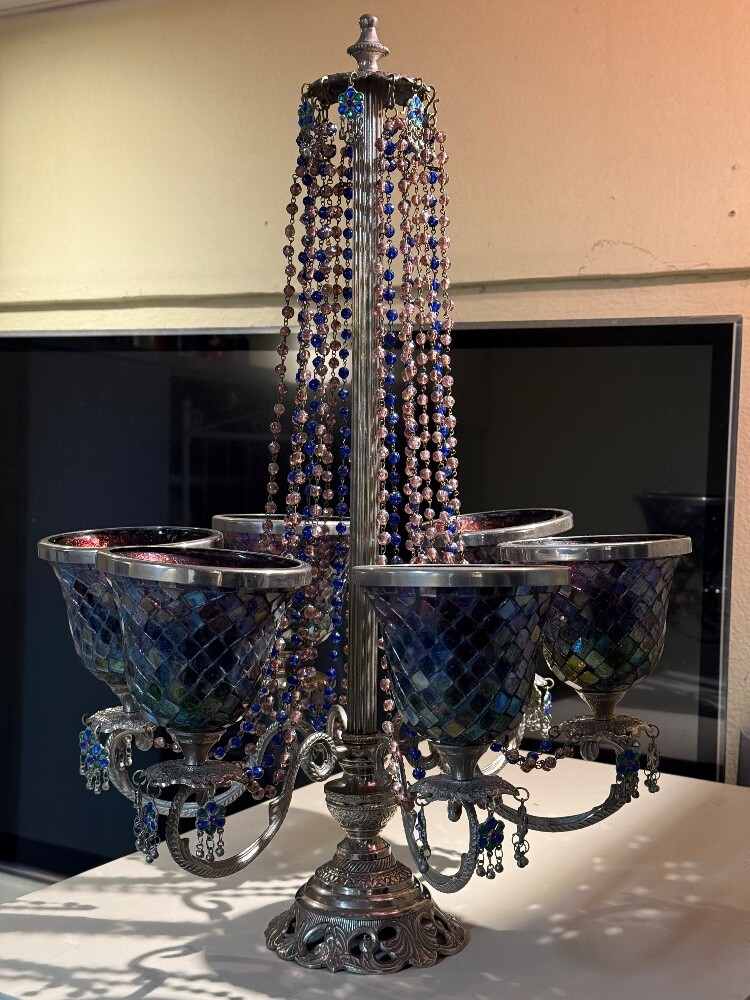 vintage table chandelier - 2
