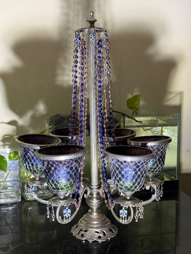 vintage table chandelier - 9