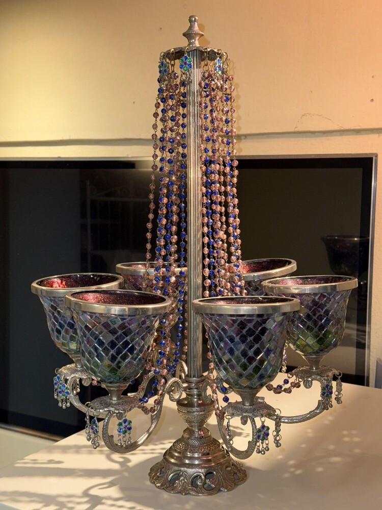 vintage table chandelier - 4