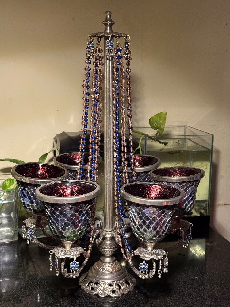 vintage table chandelier - 3