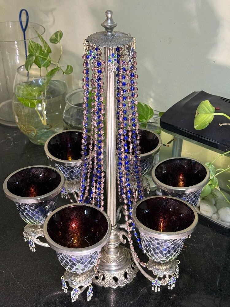 vintage table chandelier - 7