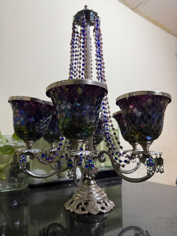 vintage table chandelier - 8
