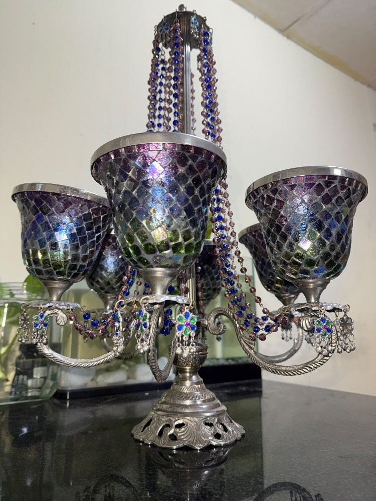 vintage table chandelier - 1