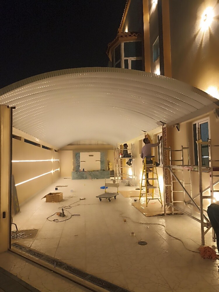 Sun shade Car parking Quick Span Mo - 6