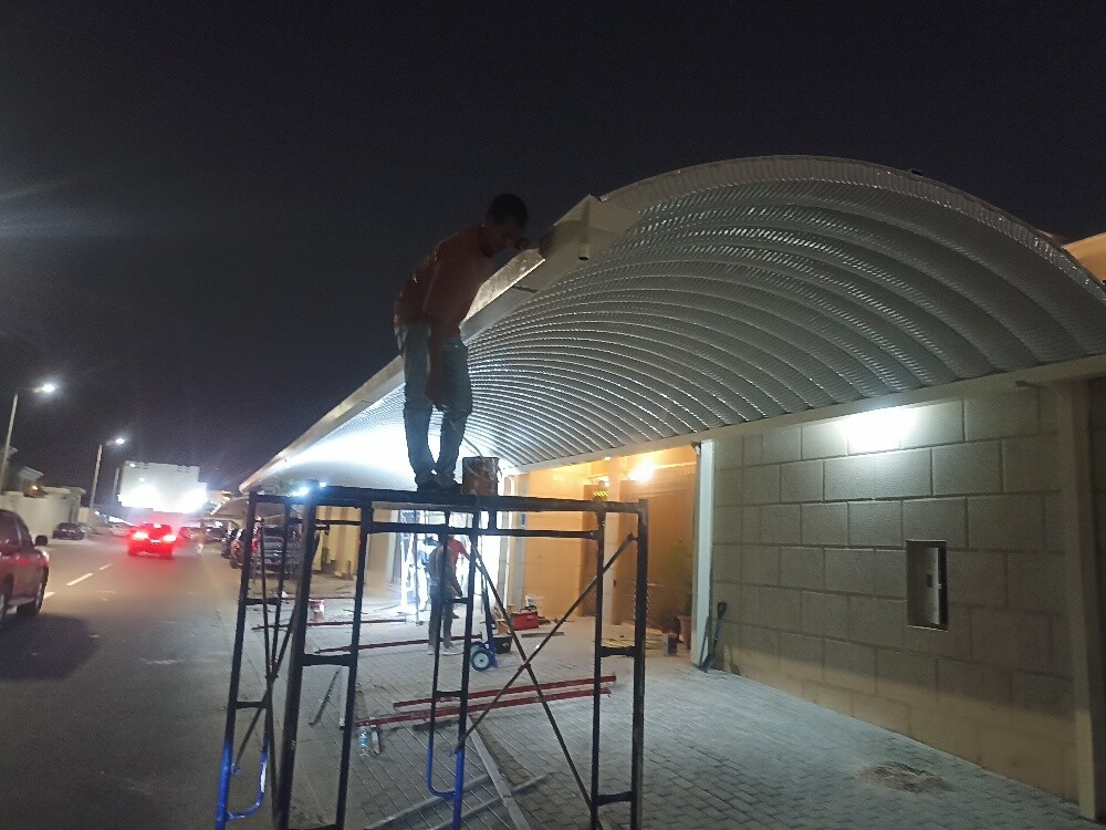 Sun shade Car parking Quick Span Mo - 5