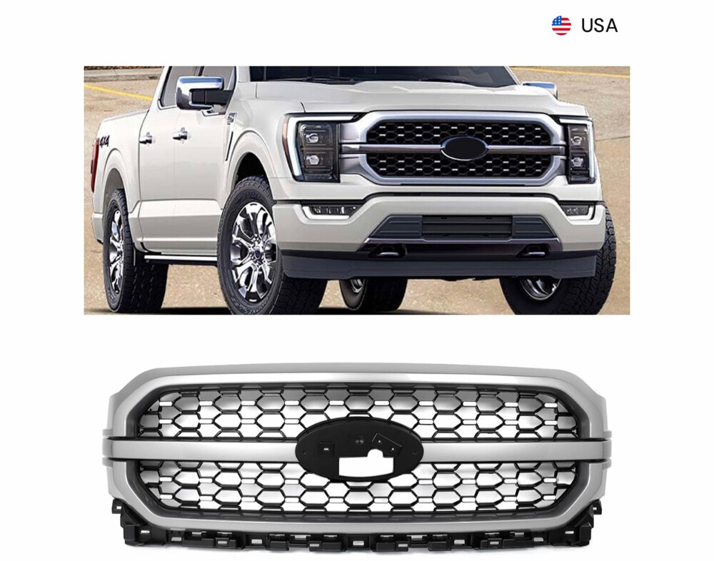 silver front platinum grille - 1