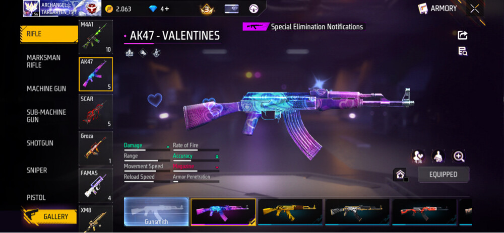 free fire account  - 12