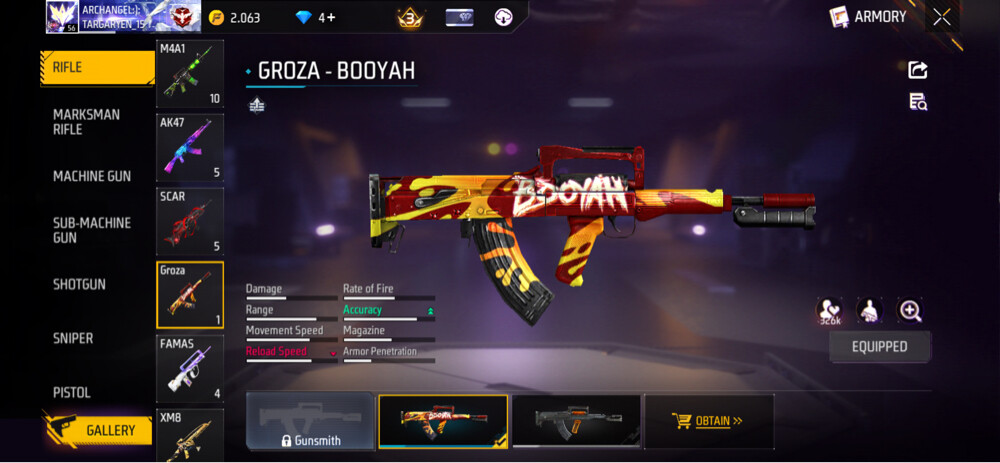 free fire account  - 8
