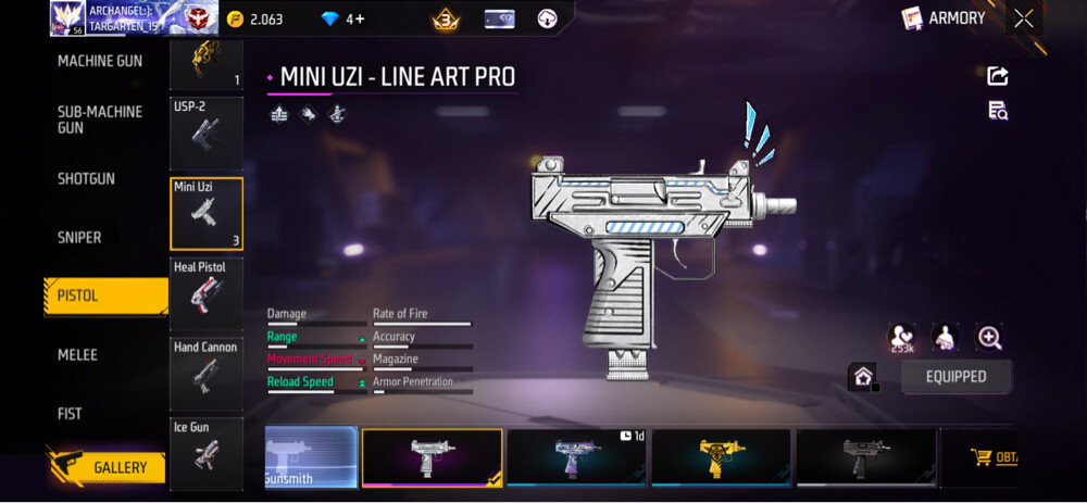 free fire account  - 3