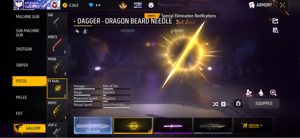free fire account  - 9