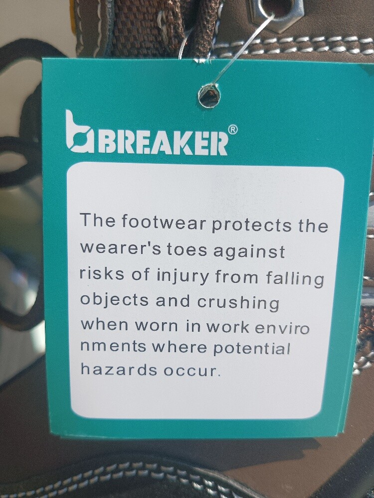 Breaker Men Safety Shoes 43 Size - 5