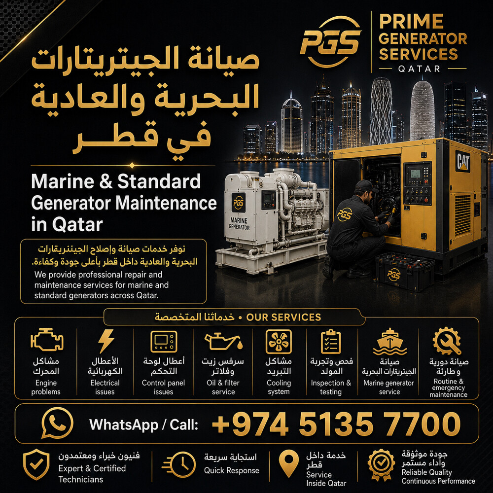 Marine Generator Maintenance - 1