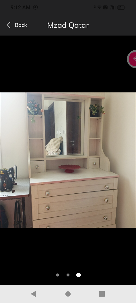 dressing table with four drawers - 1