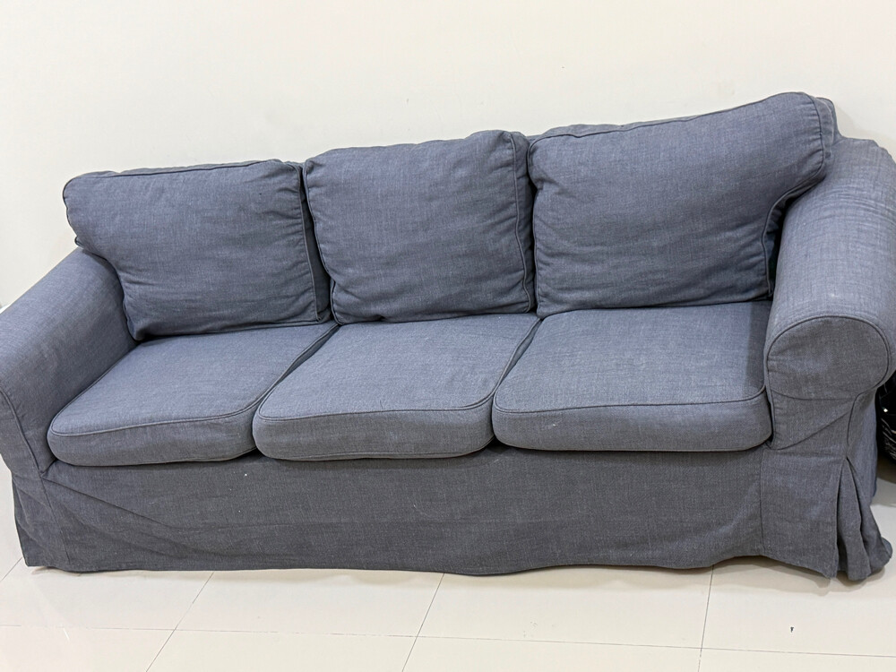 black sofa - 1