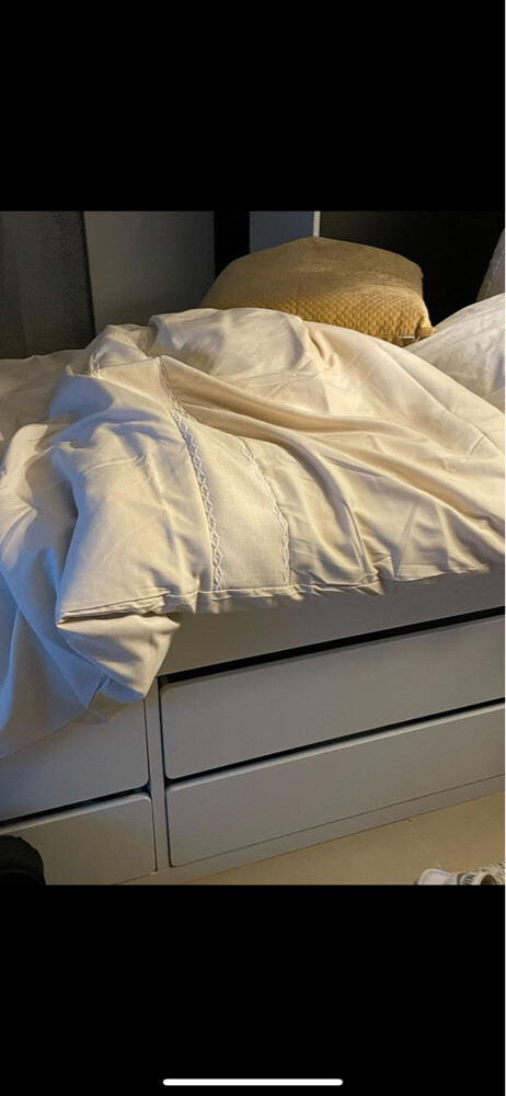 2 beds with storage and mattresses - 3