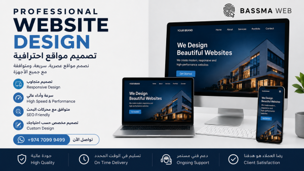 Professional Website Design - Qatar - 1