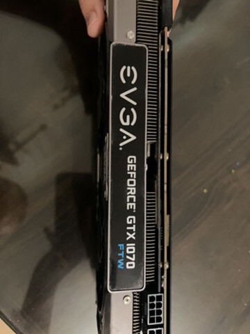 EVGA GeForce GTX 1070 SC 8GB - 6