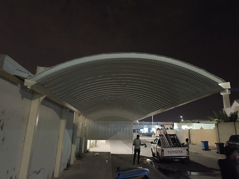 Car parking shade.Quick Span Modern - 8