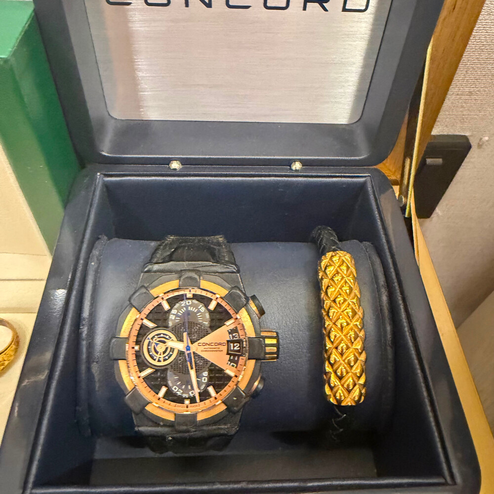 CONCORD C1 CHRONOGRAPH 18k GOLD - 2