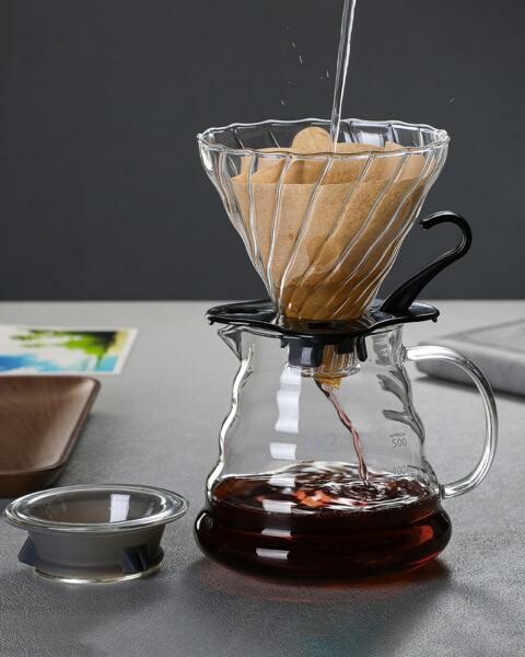 V60 Pour Over Coffee Maker Set - 2