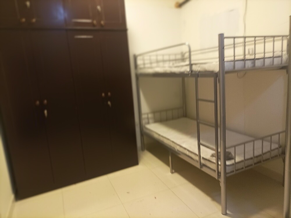 Metal Bunk Bed & mattress available - 8