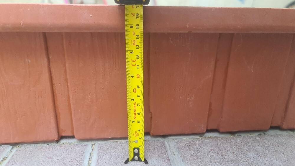plastic rectangular planter - 4