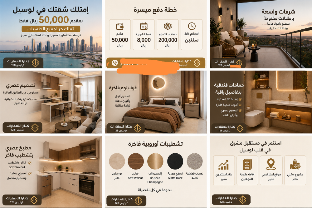 امتلك شقتك في لوسيل بمقدم 50000 - 4