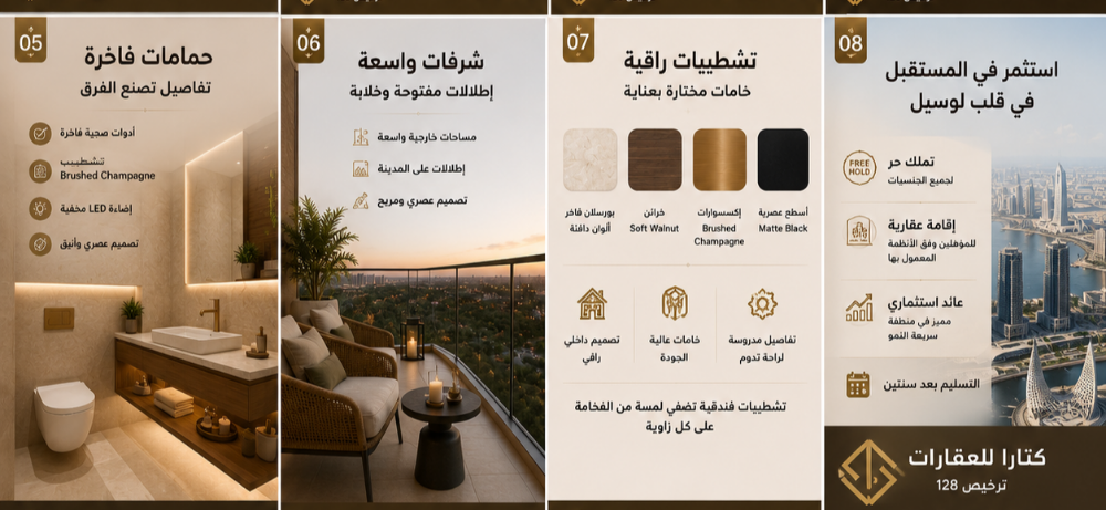 امتلك شقتك في لوسيل بمقدم 50000 - 7