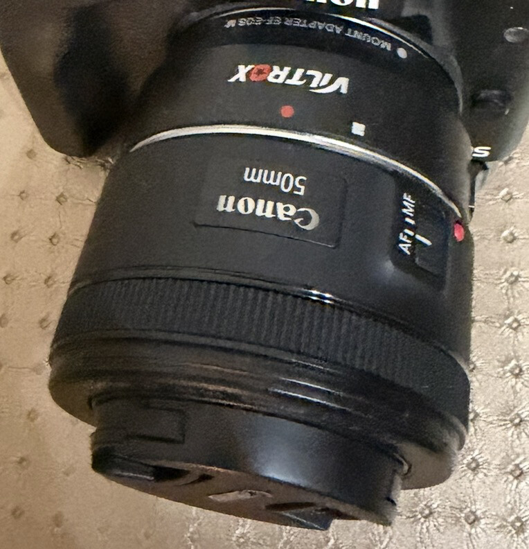 lens 50mm with adapter  - 1