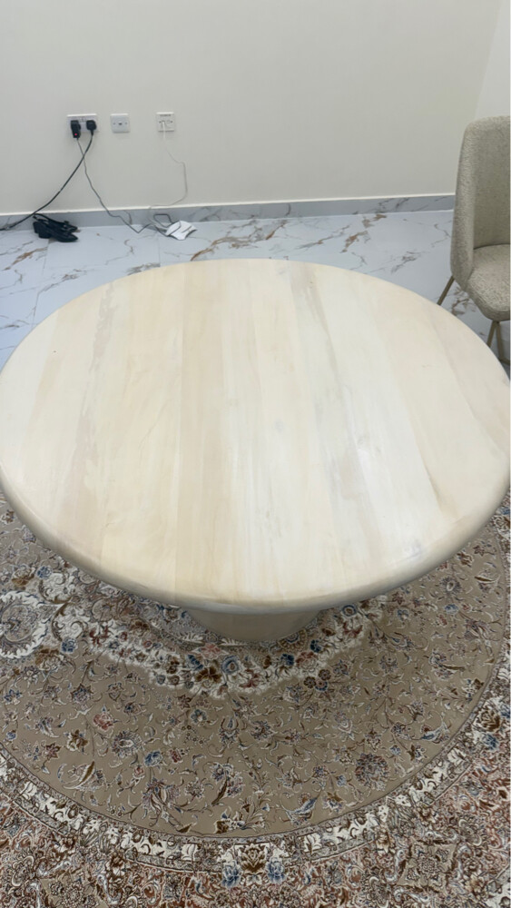 wood Dining Table + 5 Chairs Set - 2