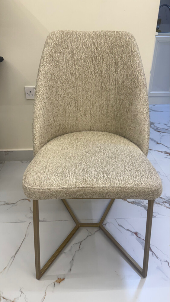 wood Dining Table + 5 Chairs Set - 8