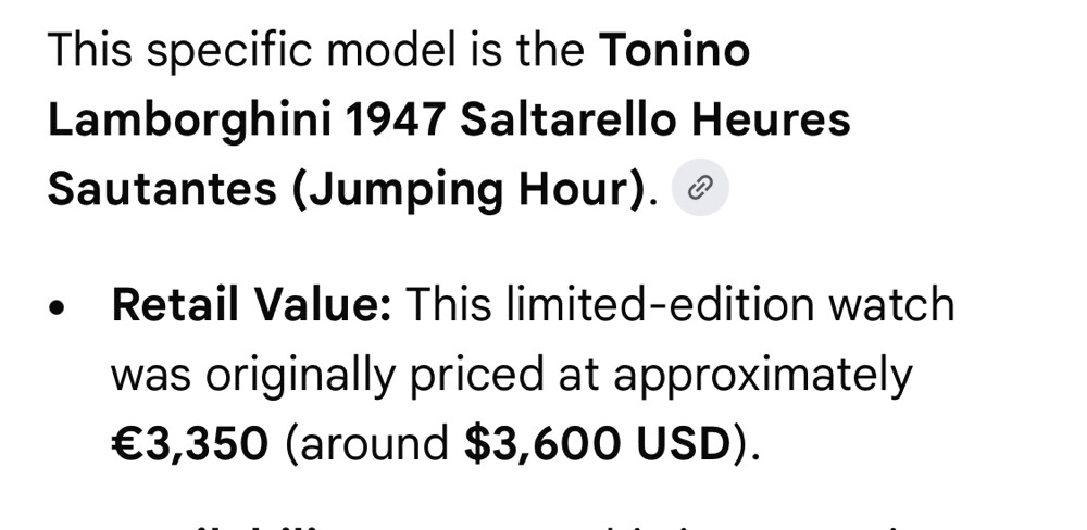  Tonino Lamborghini automatic watch - 2